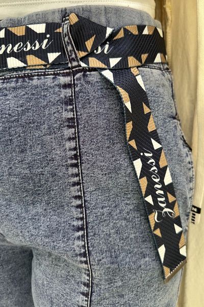 GÖKSEL Lycra Cotton Thin Jean Large Size