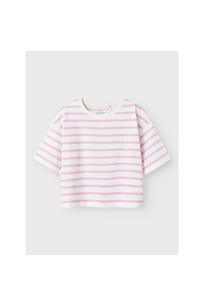 Name it Nmfvitanni Ss Short Rlx Top Crop pentru fete tricou 13241601