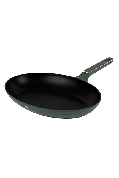 Berlinger Haus Tigaie pentru pește cu înveliș de titan 35x25 cm Colecția Verd...