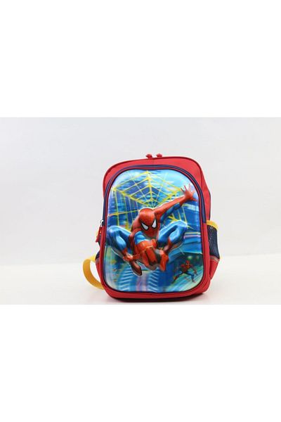 Smart Gate SG-9210 School Carrying Spider-Man Flying Kids Backpack Red