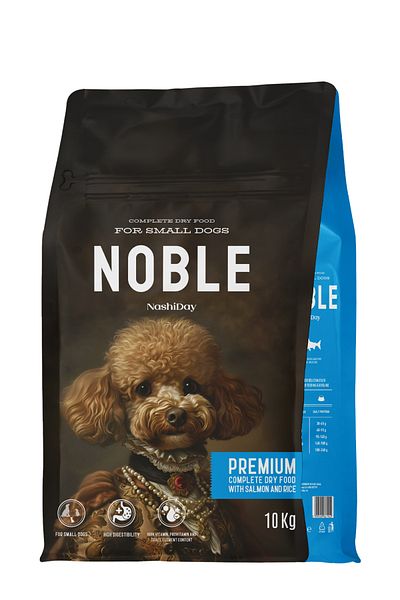 NobleDog HRANA USCATA CAINI MINI NOBLE PREMIUM SOMON SI OREZ 10 KG