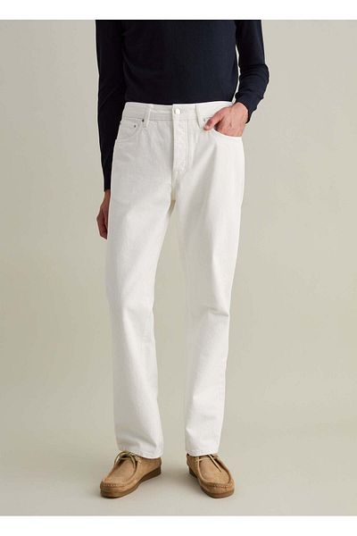 Ovs Straight-Fit Jeans In Cotton Twill