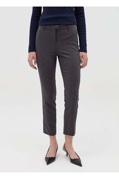 Ovs Slim-Fit Ankle-Length Chinos