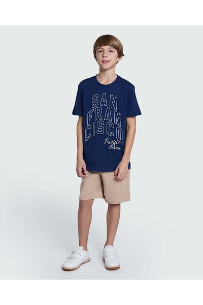 Ovs White Pepper Grey Cargo Shorts – For Boys