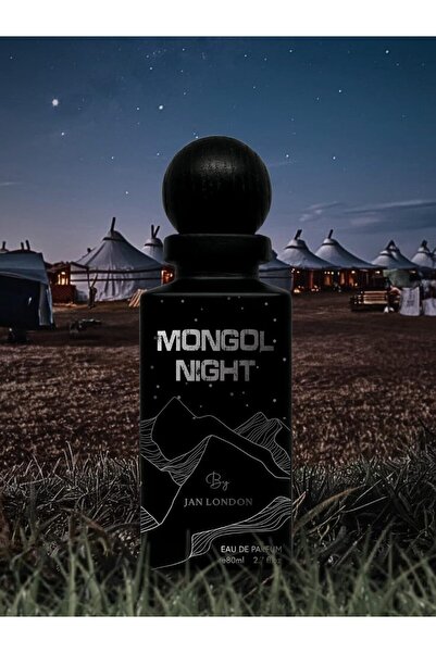 JAN LONDON Mongol Night Eau de Parfum 80ml | Bold, Long-Lasting Unisex Fragrance to Captivate the Senses