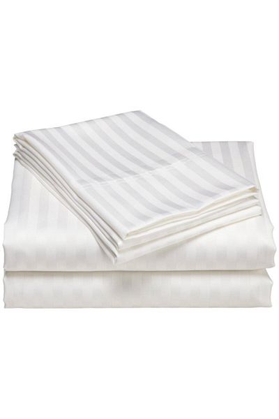 Pucioasa Damask duvet cover 200x220cm, White