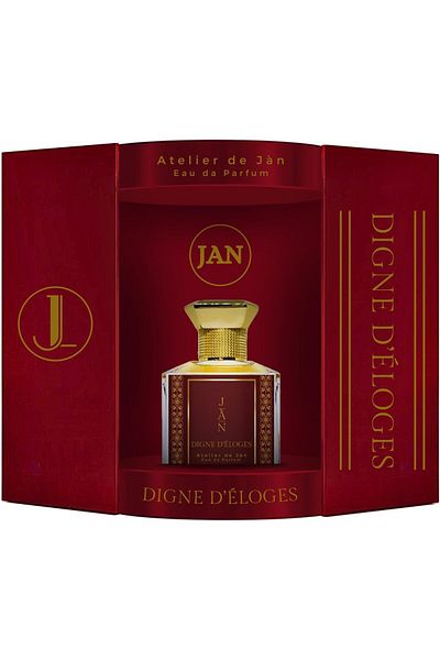 JAN LONDON Digne Deloges Eau de Parfum 100ml | Bold Leather & Amber Fragrance with Desert Sophistication