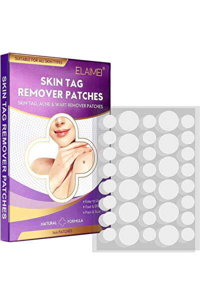 ELAIMEI Set de plasturi pentru îndepărtarea negilor și coșurilor, 144 de piese,