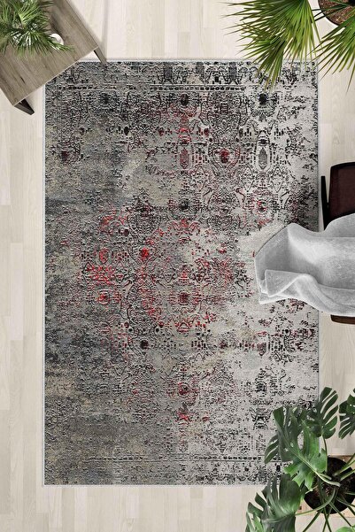 Monnhein Non-Slip Base Washable Carpet – Modern Digital Printing Carpet for K...