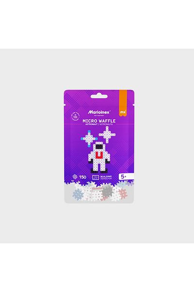 Marioinex Construction set, Astronaut, 150 pieces, Micro Waffles,