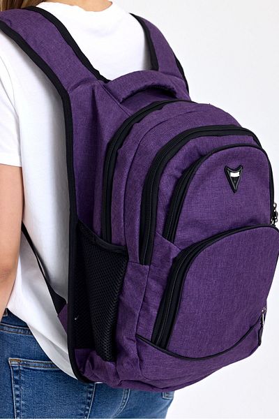 Weynes Lilac Pocket Bat Model Daily High School Middle School Backpack Wsb5056