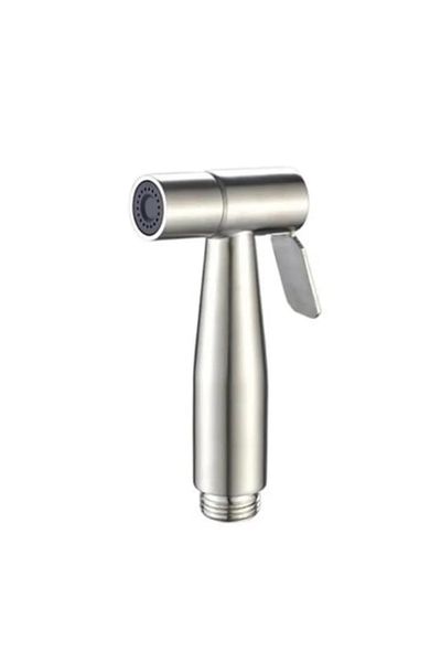 OEM Handheld hygienic shower for WC, stainless steel, water tank mounting, 1.5m shower hose, stainless s