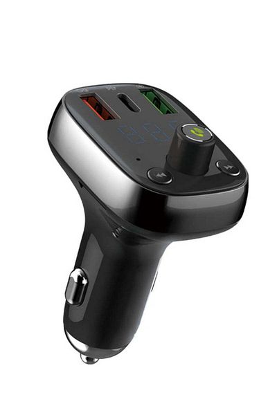 celibery FM Transmitter Bluetooth and Triple-Port Car Charger – CEL-108