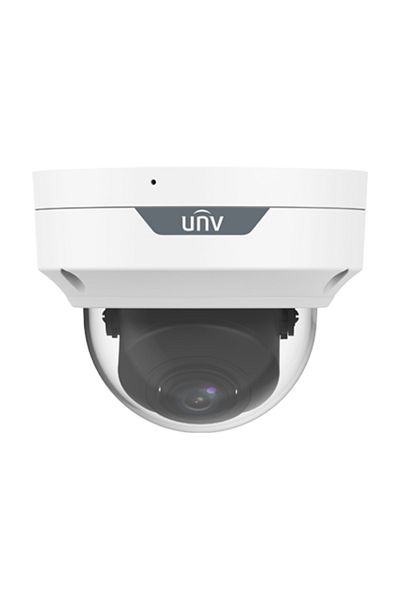 Uniview Cameră IP 4MP, Wise-ISP, ColorHunter, obiectiv de 2.8mm, microfon, IK10, color 24/7 - UNV IPC3514LE-ADF28K-WP