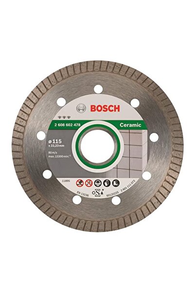 Bosch Turbo Top Diamond Cutting Disc – Gold – High-Performance Blade for Stone, Concrete & Tile