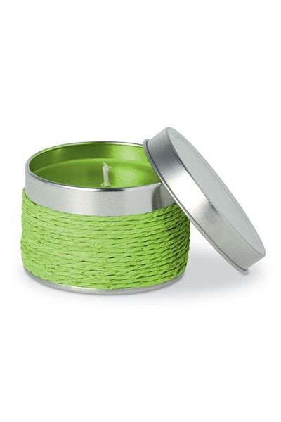 dalimag Lumânare parfumată în cutie metalică, aromă de măr verde, 4,2 cm,