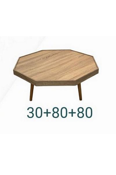private house Turkish-made floor seating table set (4+1)