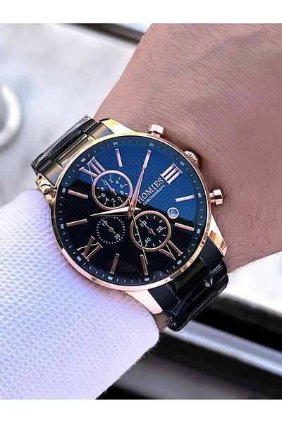 Homies Men's Wristwatch Erk.7S01-5 with Inner Functions Active 30 Mt Water Resistant 2 Years Warranty