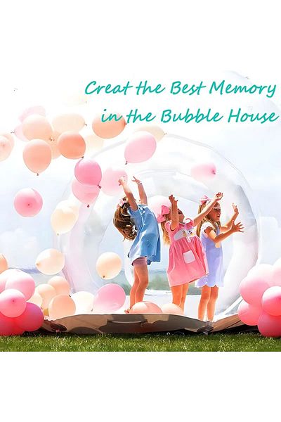 OEM Bubble House with Blowing Pump and Balloons Perfect for Events and Parties