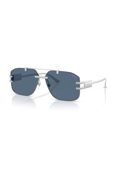 Versace Man Irregular Sunglasses- Ve 2275 - Lense Size:60mm - Silver