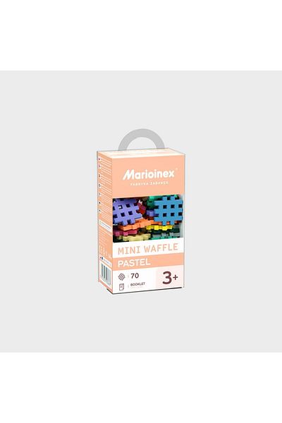Marioinex Construction set, 70 pieces, pastel, Mini Waffles,
