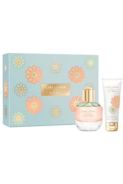 Elie Saab Girl of Now Lovely Gift Set, Eau de Parfum, Women, 50 ml + Body Lotion, 75 ml