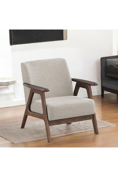 DEC4 كرسي استرخاء خشبى مفرد