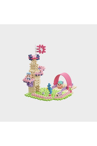 Marioinex Construction set, Enchanted Tower, 80 pieces, Mini Waffles Princesses,