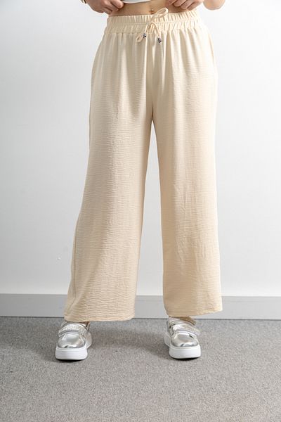 TUĞBA ERGÜL Ayrobin Linen Trousers