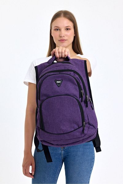 Weynes Lilac Pocket Bat Model Daily High School Middle School Backpack Wsb5056