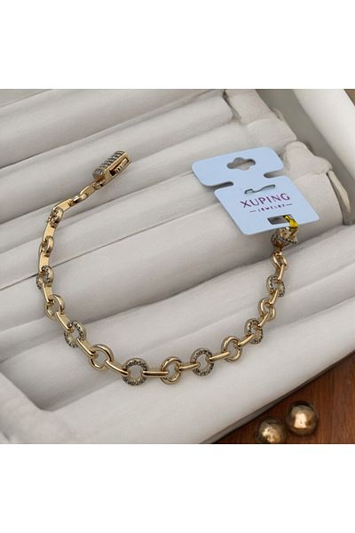 İNN JEWELLERY Xuping Bracelet Anti-Tarnish Antiallergic Gourmet Figured (2 Years Importor Warranty)