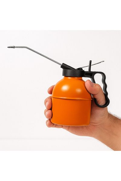 Badem10 400 Cc Car Machine Workshop Oil Pot Spiral Metal Body Oil Pot Tip Spray Oil Pump