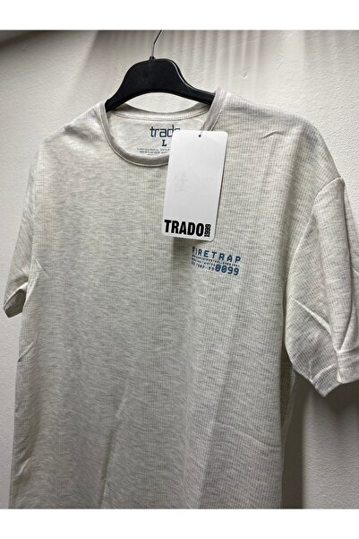 TRADO Young Men's Flat Chest Printed Cotton Short Sleeve T-Shirt