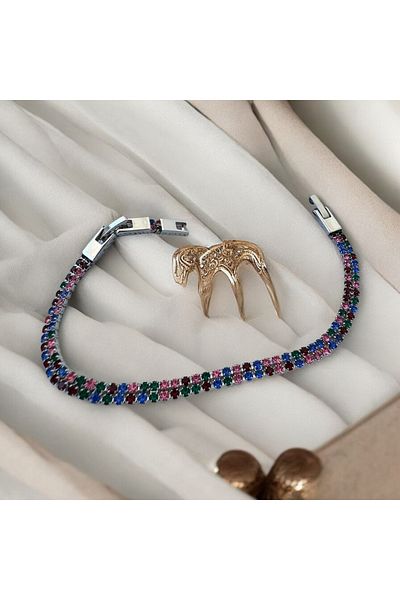İNN JEWELLERY Xuping Bracelet Tarnish-Free Antiallergic Sequential Figure (2 Years Importer Guarantee)