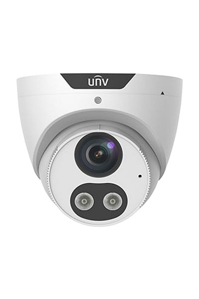 Uniview Cameră IP 4 MP, obiectiv 2.8 mm, IR30M, card SD, microfon și difuzor - UNV IPC3614SB-ADF28KMC-I0