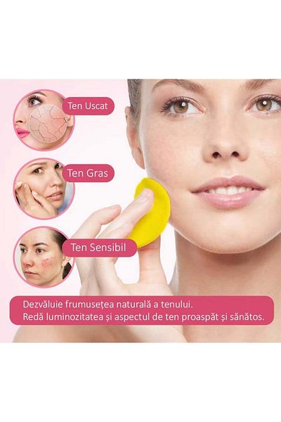 NOVA KISS Discuri de tratament premium pentru pete pigmentare cu acid kojic, turmeric, efect de luminozitate, 60 buc.