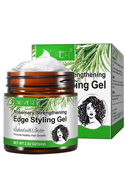 ALİVER Премиум гел за стилизиране, грижа и растеж на косата с масло от розмар...