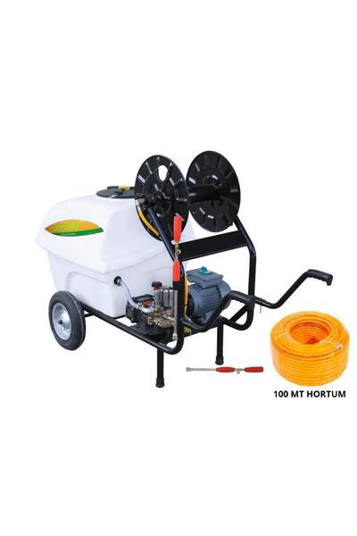GARDENPRO GP200E Elektrikli İlaçlama Makinası 200 Lt + 100 mt Hortum