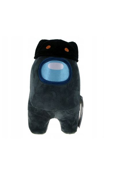 AMONG US Plush Toy Among Us - Dark Gray, 26 cm height