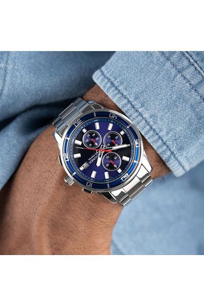 Sekonda Ceas pentru bărbați Midnight Chronograph