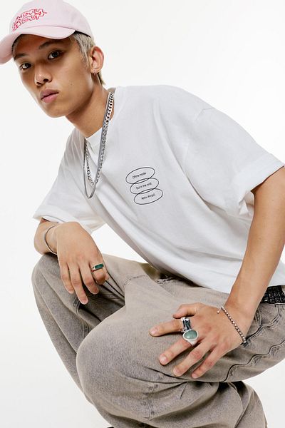 Pull & Bear STWD Ghost Mode T-shirt