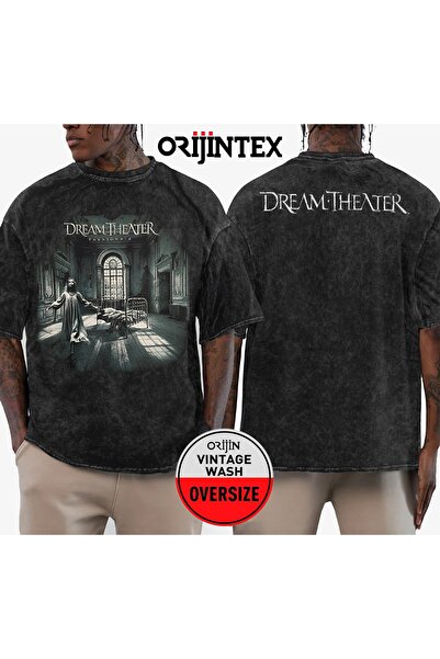 orijintex تي شيرت Dream Theater Parasomnia مطبوع من الأمام والخلف قابل للغسل ...