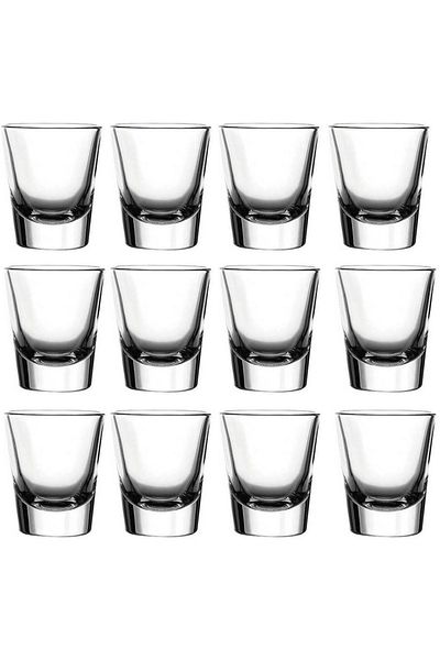 Paşabahçe Set pahare shot, Pasabahce Boston, 12 piese, 40 ml