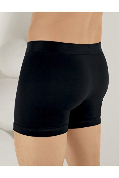 Şahinler Men's Lycra 6-Piece Cotton Boxers with Text Detail and Pockets