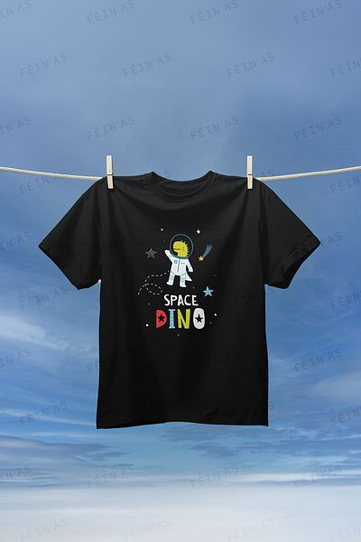 feinas Kids Tshirt - Space Dino
