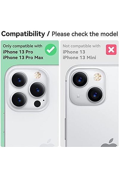 Generic Camera Lens Protector Compatible for iPhone 13 Pro & iPhone 13 Pro Max HD Tempered Glass
