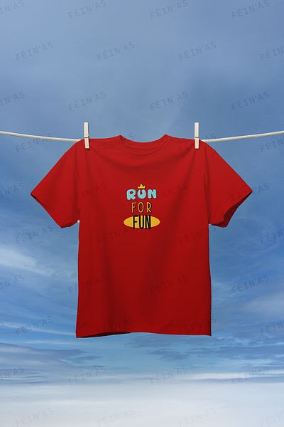 feinas Kids Tshirt - Run for Fun