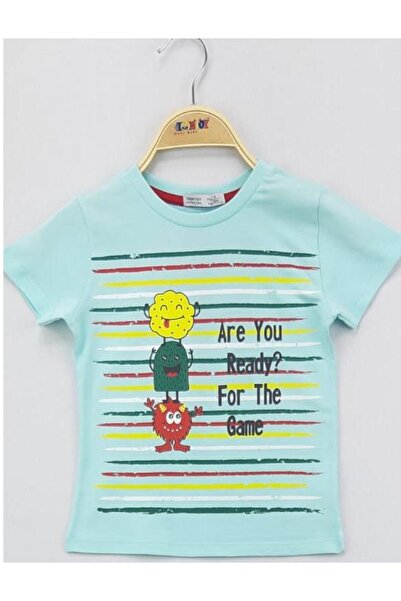 Toontoy Tricou pentru băiat Are You Ready Bsk