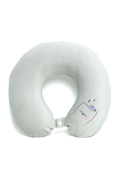 R&B Grey Travel pillow