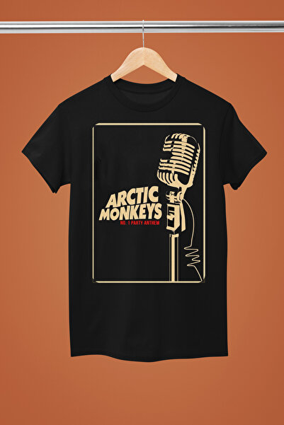 MAGORS تيشيرت قطني مطبوع بأكمام قصيرة من ARCTIC MONKEYS
